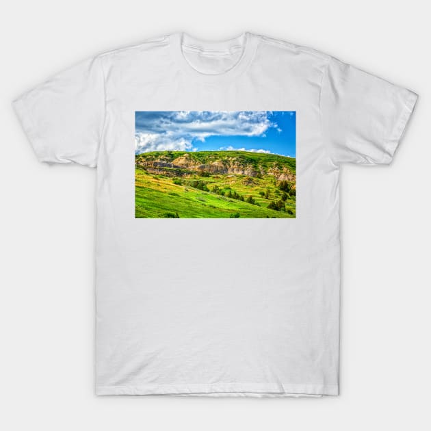 North Dakota Badlands T-Shirt by Gestalt Imagery